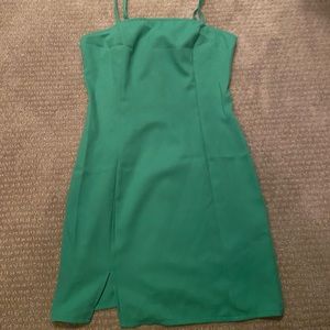 Shein green tight dress